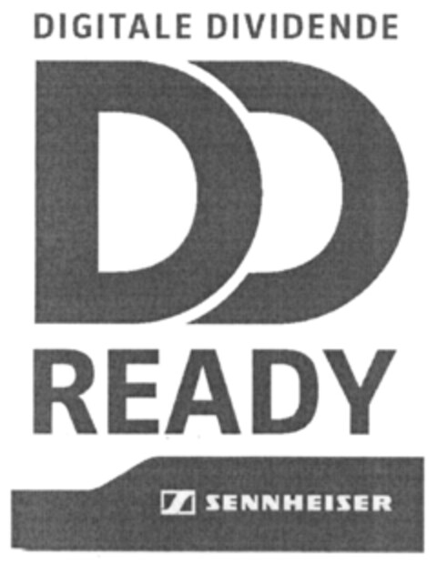 DIGITALE DIVIDENDE DD READY SENNHEISER Logo (DPMA, 17.11.2010)