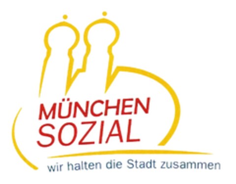 MÜNCHEN SOZIAL wir halten die Stadt zusammen Logo (DPMA, 04/11/2011)