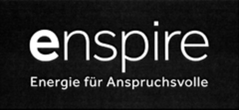 enspire Energie für Anspruchsvolle Logo (DPMA, 05.03.2012)