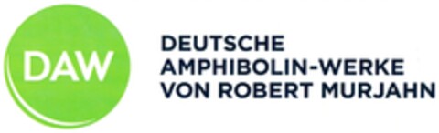 DAW DEUTSCHE AMPHIBOLIN-WERKE VON ROBERT MURJAHN Logo (DPMA, 27.05.2013)