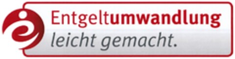 Entgeltumwandlung leicht gemacht. Logo (DPMA, 12.06.2013)