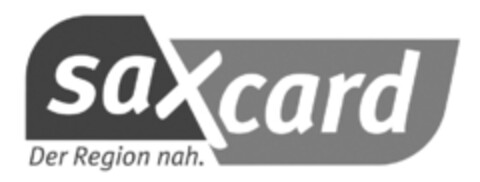 saxcard Der Region nah. Logo (DPMA, 29.04.2016)