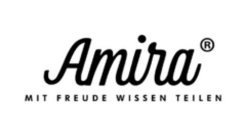 Amira MIT FREUDE WISSEN TEILEN Logo (DPMA, 07.09.2018)