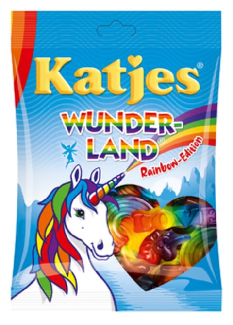 Katjes WUNDERLAND Rainbow-Edition LOVE Logo (DPMA, 29.07.2020)