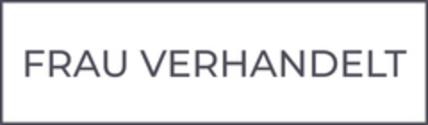 FRAU VERHANDELT Logo (DPMA, 15.07.2021)
