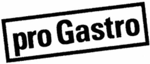 pro Gastro Logo (DPMA, 03.05.2004)