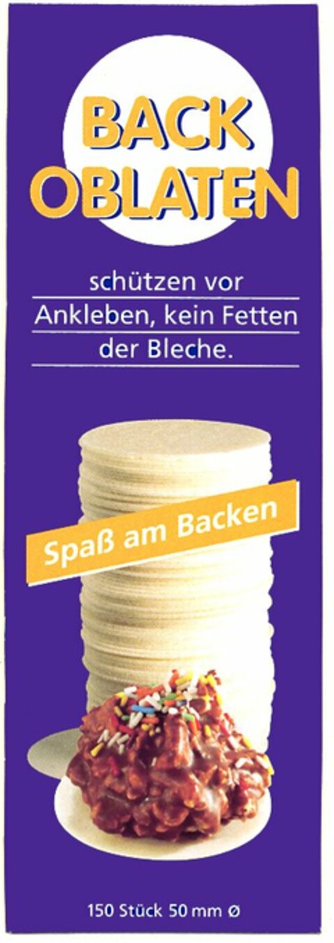 BACK OBLATEN Logo (DPMA, 05/05/2004)