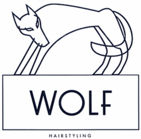 WOLF HAIRSTYLING Logo (DPMA, 05.01.2005)