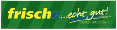 frische...echt gut! EDEKA Südwest Logo (DPMA, 04/24/2006)