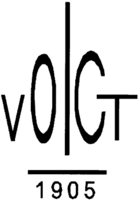 VOIGT 1905 Logo (DPMA, 05/10/2007)