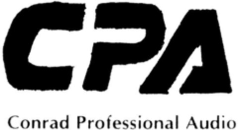 CPA Conrad Professional Audio Logo (DPMA, 12.06.1995)