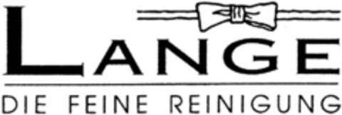 LANGE DIE FEINE REINIGUNG Logo (DPMA, 19.07.1995)