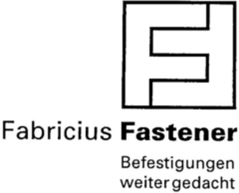 F Fabricius Fastener Logo (DPMA, 01.09.1995)