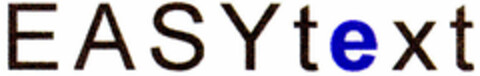 EASYtext Logo (DPMA, 22.08.1996)