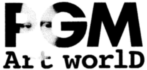 PGM Art worlD Logo (DPMA, 09.11.1996)