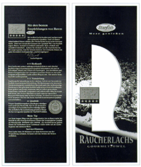 RÄUCHERLACHS Logo (DPMA, 15.10.1997)