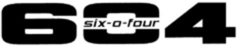 604 six-o-four Logo (DPMA, 15.10.1999)
