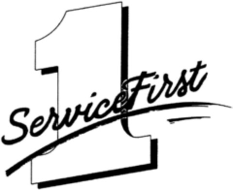 Service First Logo (DPMA, 12/18/1992)