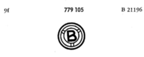 B Logo (DPMA, 09.11.1959)