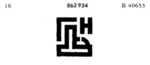 H Logo (DPMA, 19.07.1968)