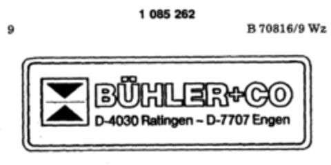 BÜHLER+CO Logo (DPMA, 28.07.1982)