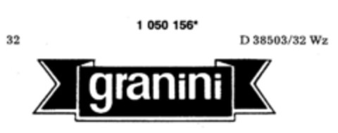 granini Logo (DPMA, 30.04.1983)