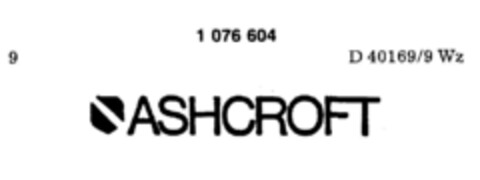 ASHCROFT Logo (DPMA, 09/18/1984)