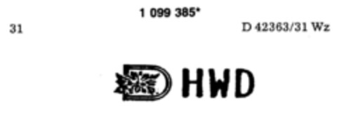 HWD Logo (DPMA, 24.07.1986)