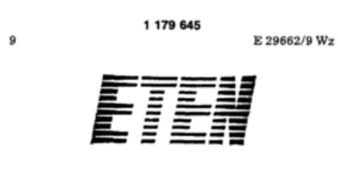 ETEN Logo (DPMA, 18.05.1990)