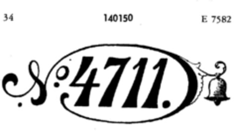 No. 4711 Logo (DPMA, 08.04.1910)