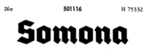 Somona Logo (DPMA, 17.02.1937)