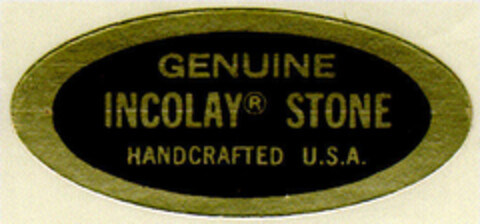 GENUINE INCOLAY  STONE Logo (DPMA, 30.10.1979)