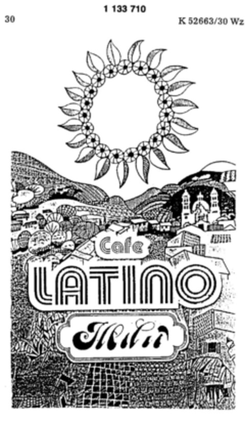 LATINO Cafe Logo (DPMA, 16.04.1988)