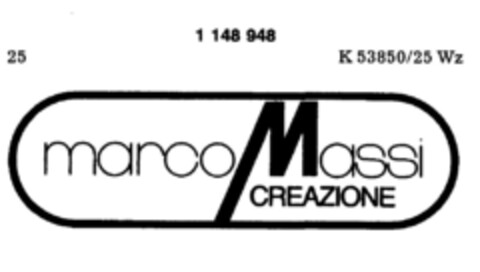 marco Massi CREASIONE Logo (DPMA, 14.01.1989)