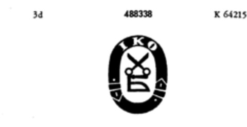 IKO Logo (DPMA, 27.05.1936)