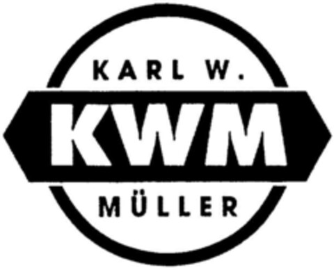 KWM KARL W. MÜLLER Logo (DPMA, 08/17/1992)