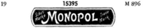 Schutz-Marke Monopol Trade-Mark. Logo (DPMA, 03.05.1895)