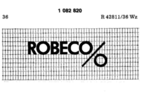 ROBECO/O Logo (DPMA, 05.02.1985)