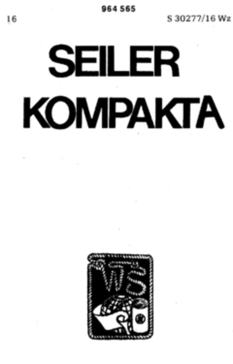 SEILER KOMPAKTA Logo (DPMA, 09/29/1976)