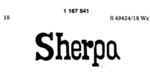 Sherpa Logo (DPMA, 21.11.1989)