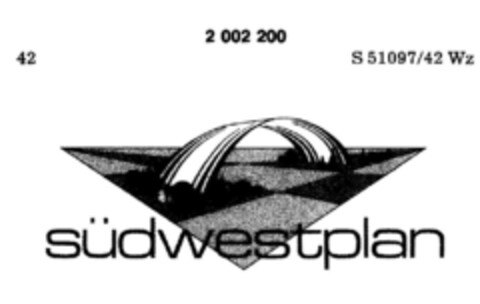 südwestplan Logo (DPMA, 27.10.1990)