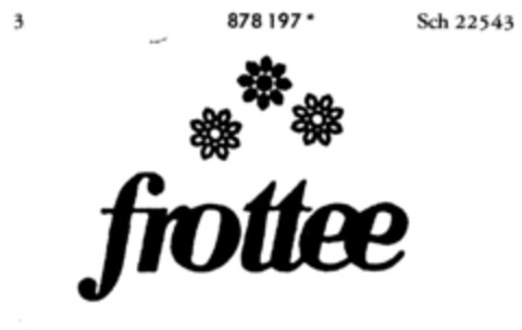 frottee Logo (DPMA, 12/04/1970)