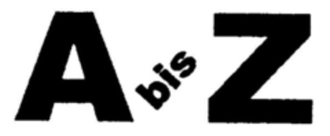 A bis Z Logo (DPMA, 03/01/2000)