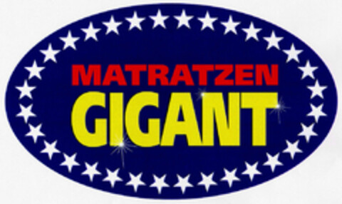 MATRATZEN GIGANT Logo (DPMA, 27.11.2000)