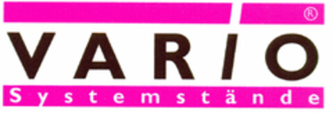 VARIO Systemstände Logo (DPMA, 12/13/2000)