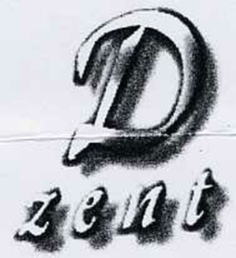 D zent Logo (DPMA, 03.04.2001)