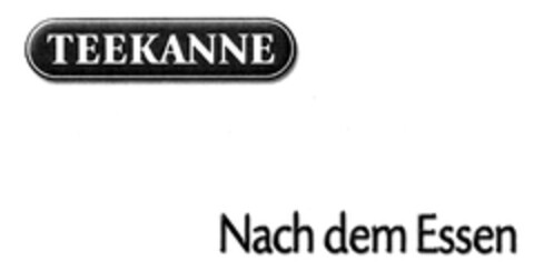 TEEKANNE Nach dem Essen Logo (DPMA, 17.04.2008)