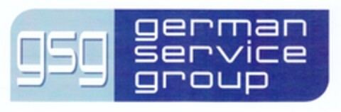 gsg german service group Logo (DPMA, 26.01.2010)