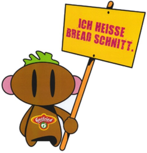 Gutfried ICH HEISSE BREAD SCHNITT. Logo (DPMA, 02.10.2010)