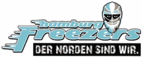 hamburg Freezers DER NORDEN SIND WIR. Logo (DPMA, 27.11.2012)